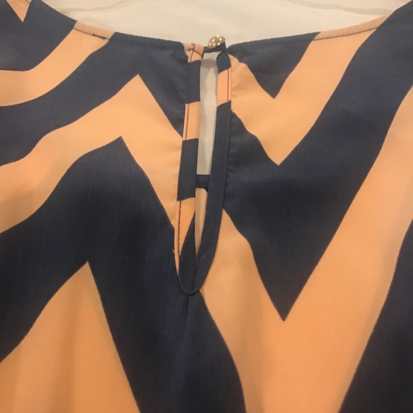 NWT orange and blue patterned Sundress - Picture 4 of 6